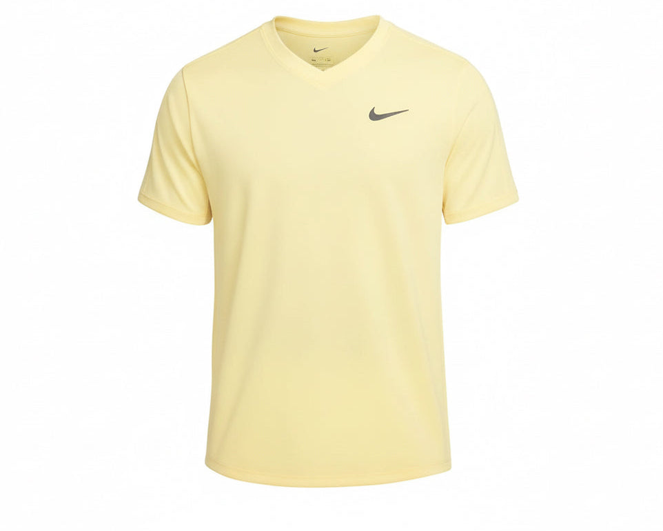 Nike Court Dri-Fit Victory Tennis T-Shirt “Soft Yellow”