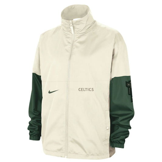 Nike NBA Courtside Jacket “Boston Celtics White”