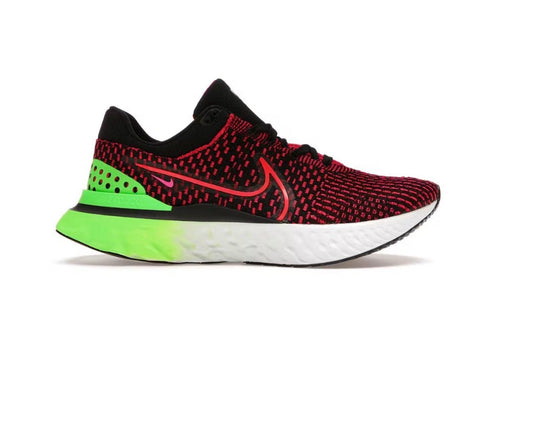Nike React Infinity Run Flyknit 3 'Siren Red Green Strike'