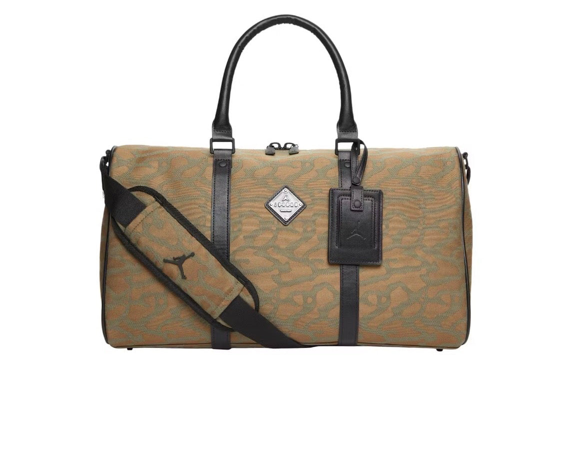 Jordan Icon Duffle Bag “Green Camo” 25L