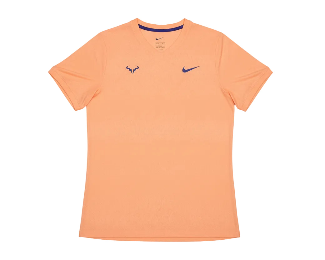 Nike x Rafael Nadal Court Dri-Fit Tennis T-Shirt “Orange Chalk”