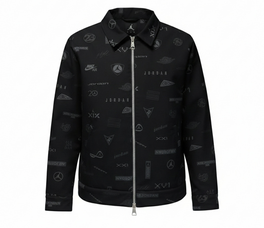 Jordan Flight Heritage Printed Jacket “Black”