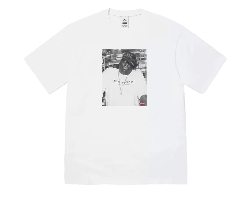 Jordan x Supreme T-Shirt Biggie “White”