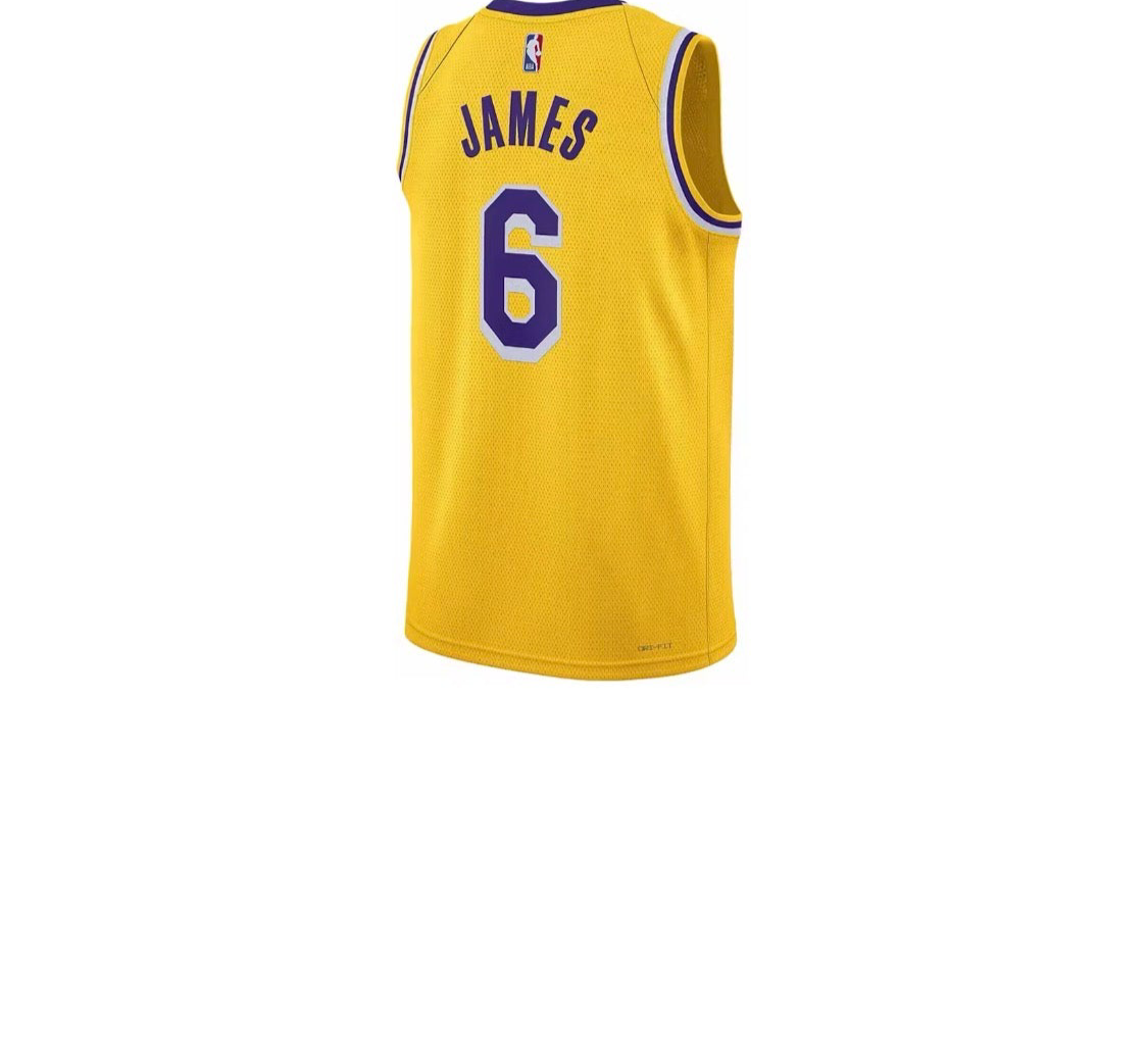 Nike NBA LeBron James Dri-Fit Swingman Jersey Icon Edition “Los Angeles Lakers”