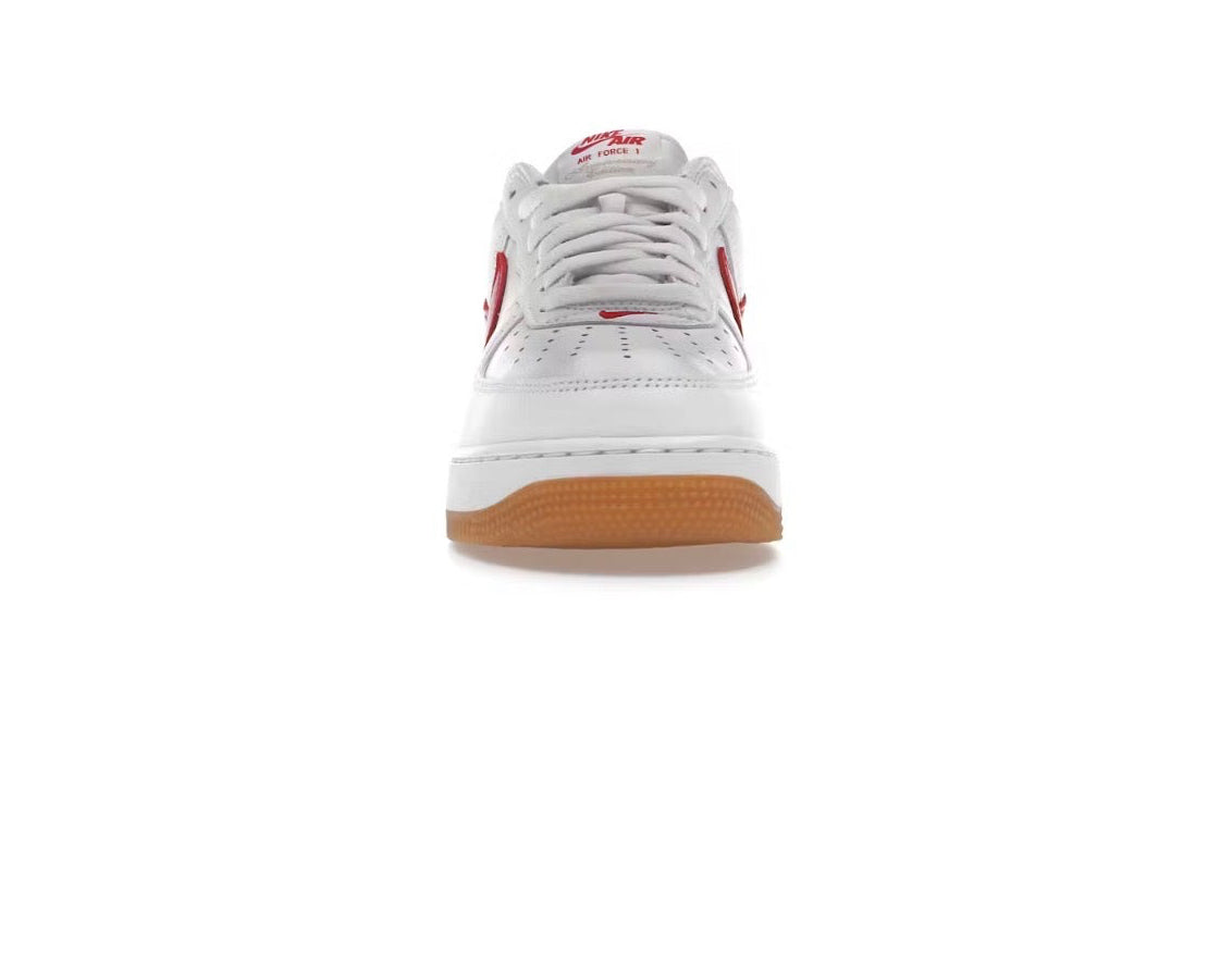 Nike Air Force 1 Low 'Color of the Month - White University Red'