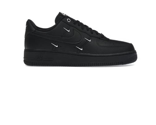 Nike Air Force 1 '07 LX 'Black Silver Mini Swoosh' (W)