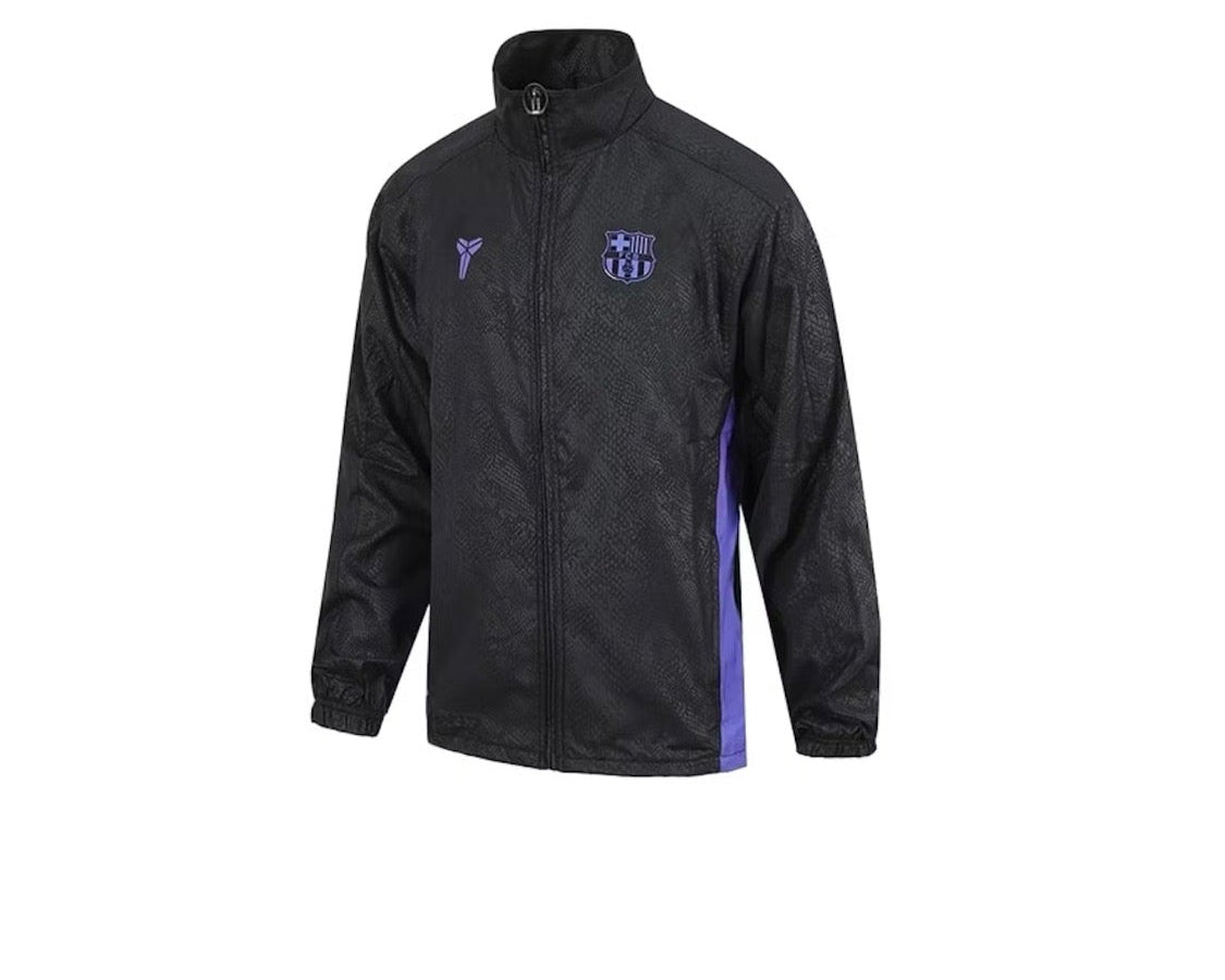 Nike x FC Barcelona x Kobe Bryant Away Soccer Track Jacket “Black Purple”