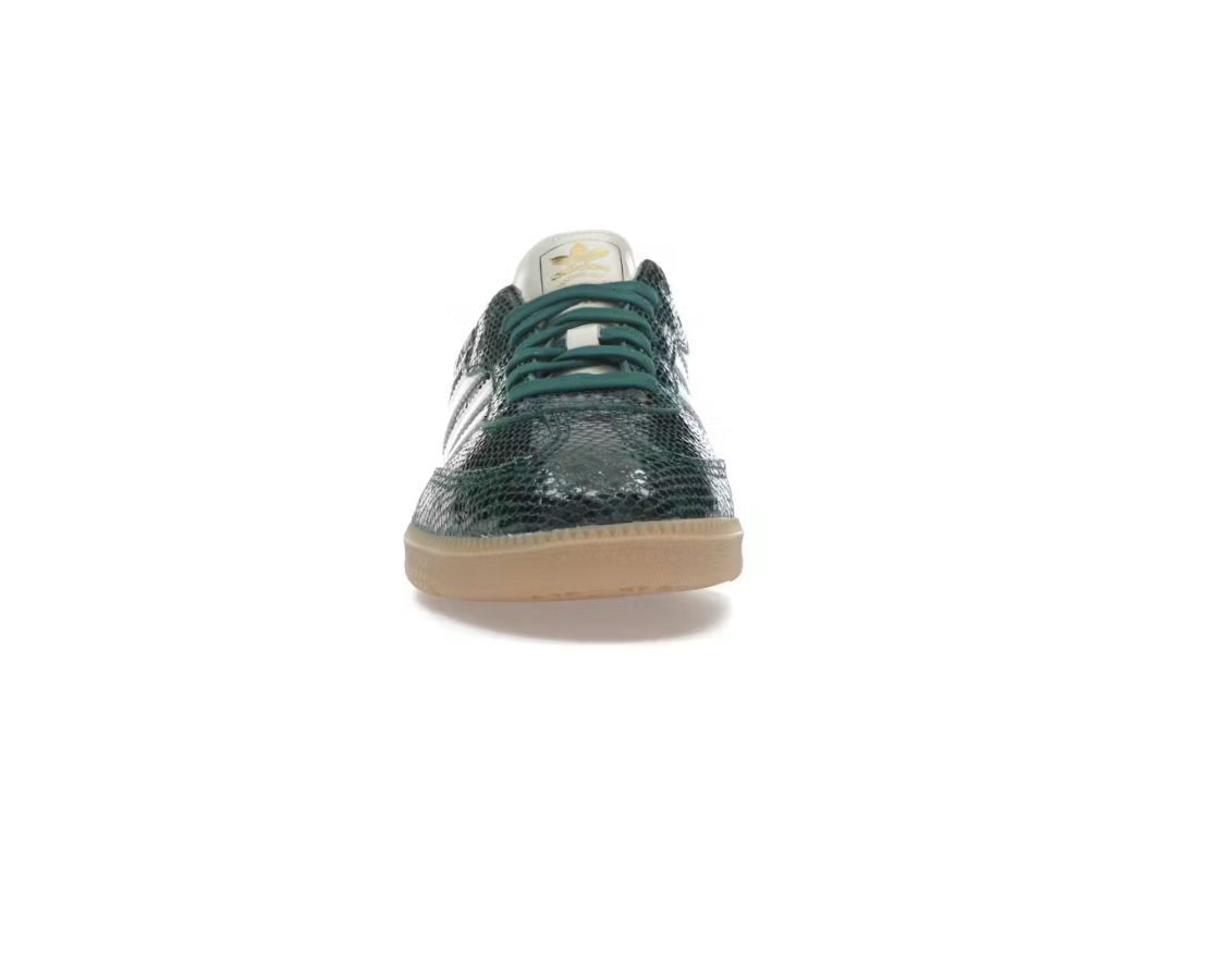 Adidas Samba OG 'Snakeskin Pack - Collegiate Green' (W)