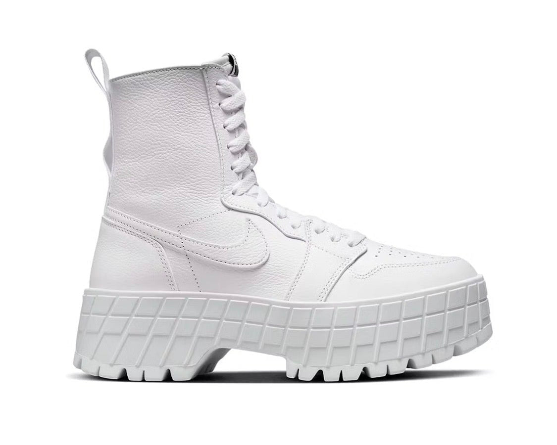 Air Jordan 1 High Brooklyn 'Triple White' (W)