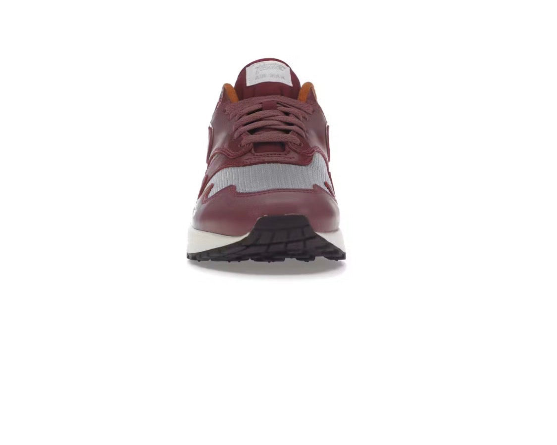 Nike x Patta Air Max 1 'Rush Maroon'
