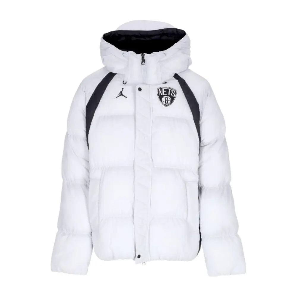 Jordan NBA Courtside Statement Edition Full Zip Jacket “Brooklyn Nets White”