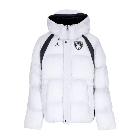 Jordan NBA Courtside Statement Edition Full Zip Jacket “Brooklyn Nets White”