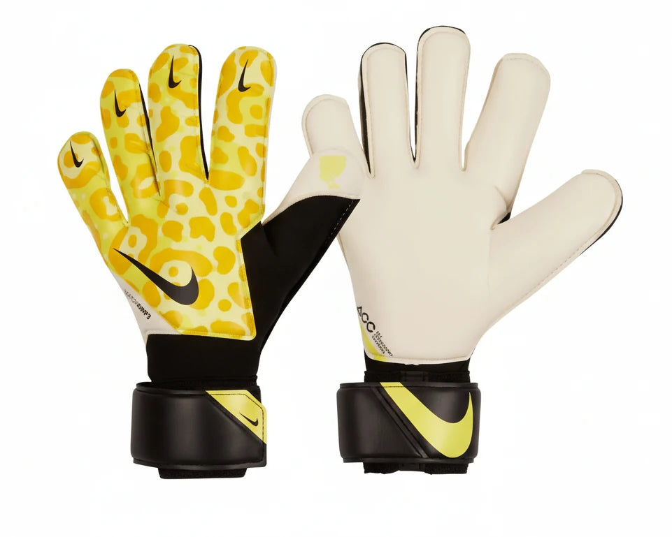 Nike GK Vapor Grip 3 ACC Goalkeeper Soccer Gloves “Yellow”