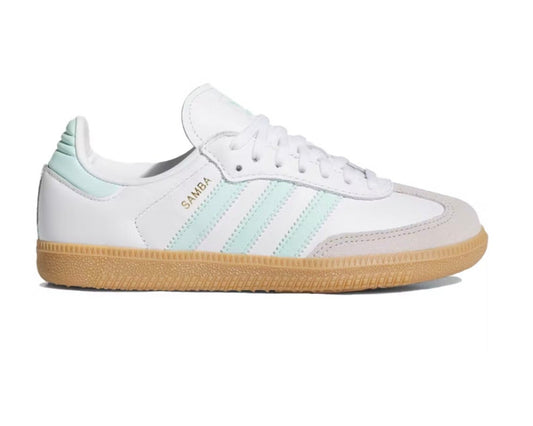 Adidas Samba OG 'White Semi Flash Aqua' (J)