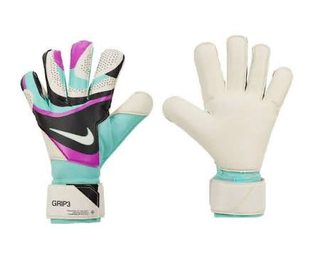 Nike GK Grip3 Gloves “Violet Touquoise”