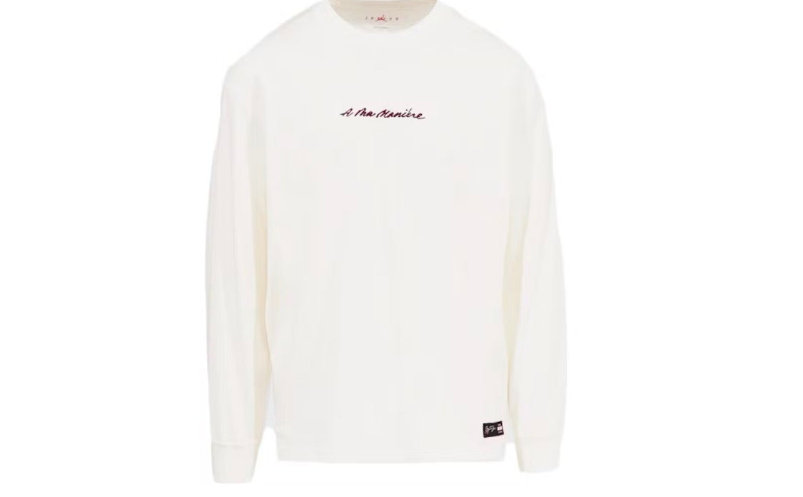 Jordan x A Ma Maniere Longsleeve T-Shirt “White”