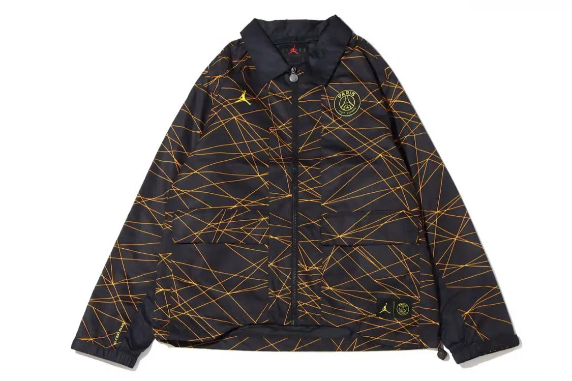 Jordan x PSG Anthem Jacket “Black Gold”