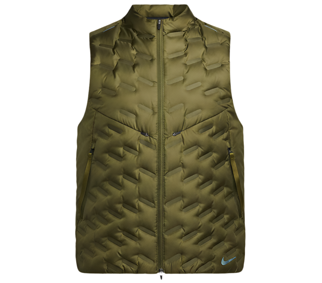 Nike THERMA-Fit Repel Down-Fill Running Vest Jacket “Green”