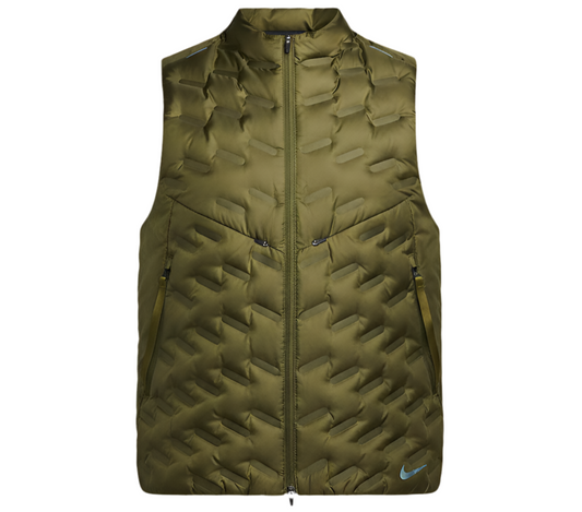 Nike THERMA-Fit Repel Down-Fill Running Vest Jacket “Green”
