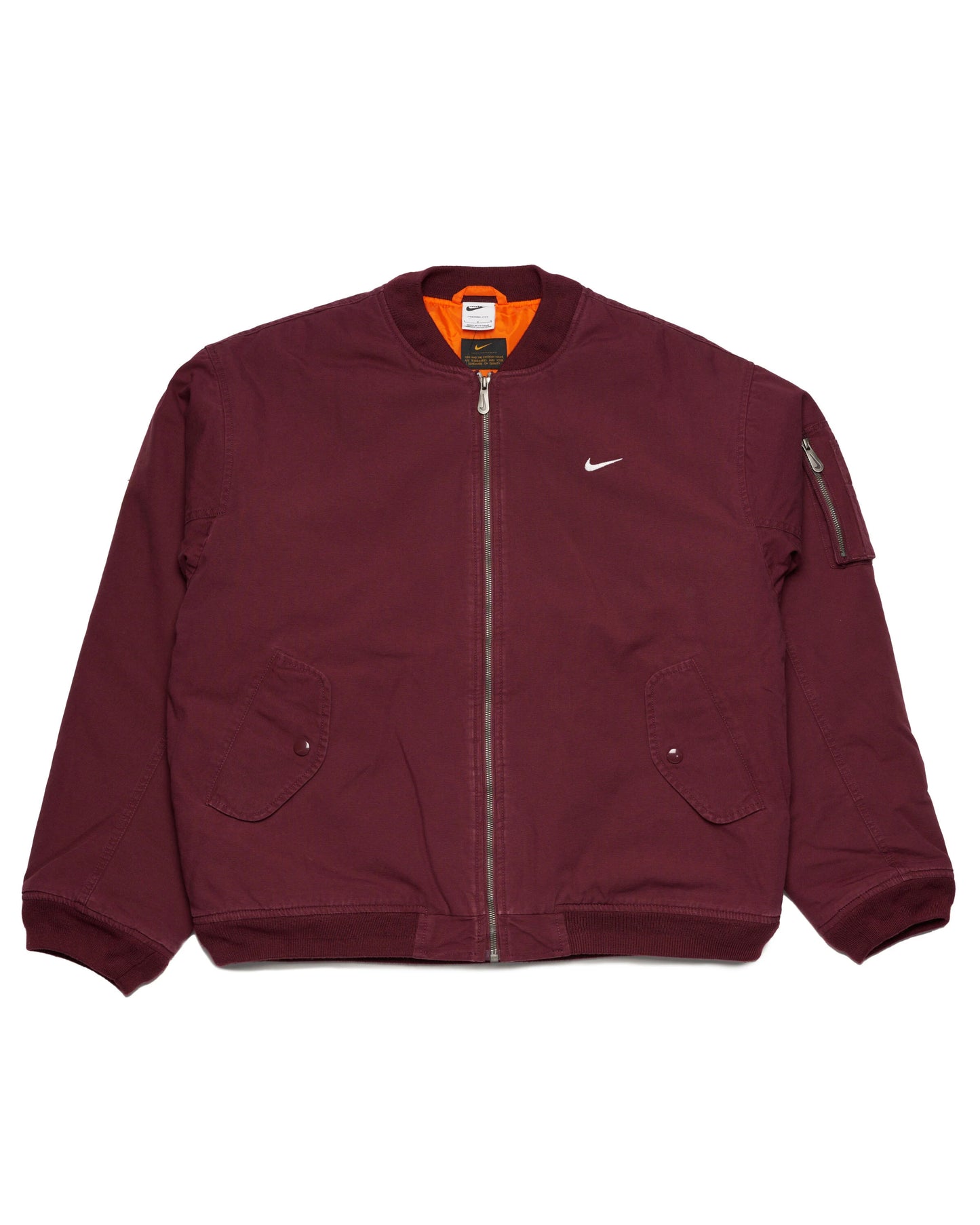 Nike Life Wowen Flight Jacket “Maroon”