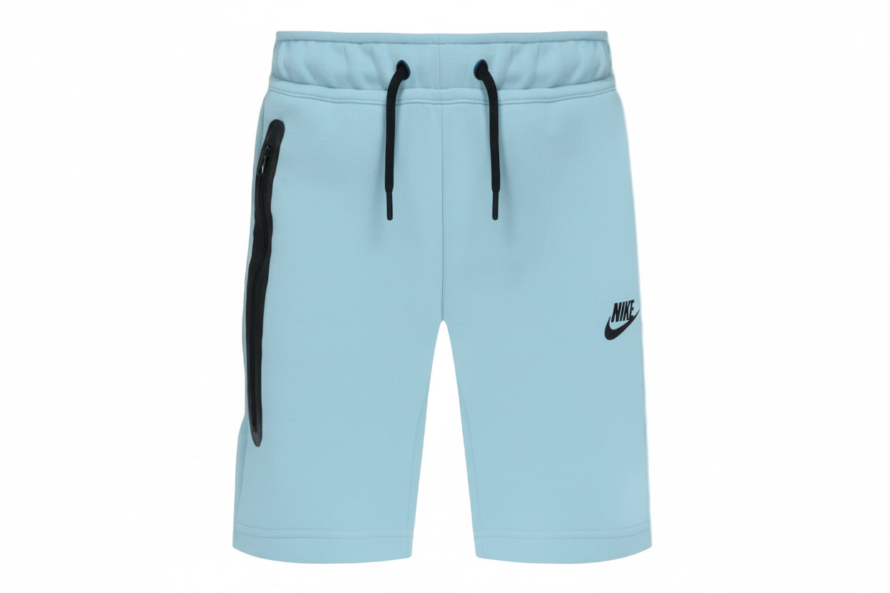 Nike Tech Fleece Shorts “Light Blue” Kid