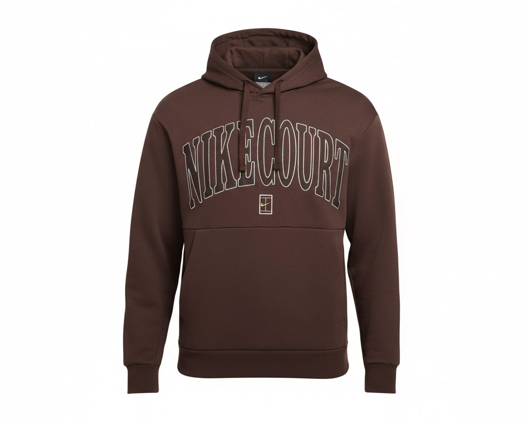 Nike Court Heritage Hoodie “Brown”