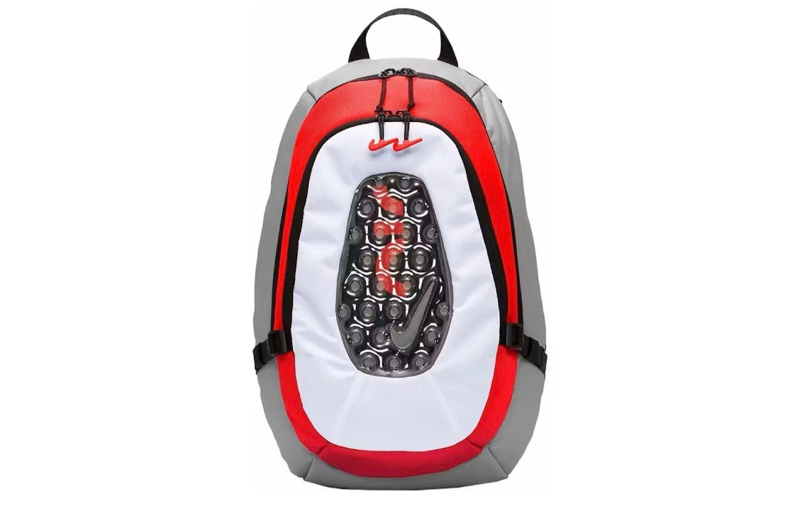 Nike Air Max Bubble Padded Shoulder Backpack 21L “Grey Red”