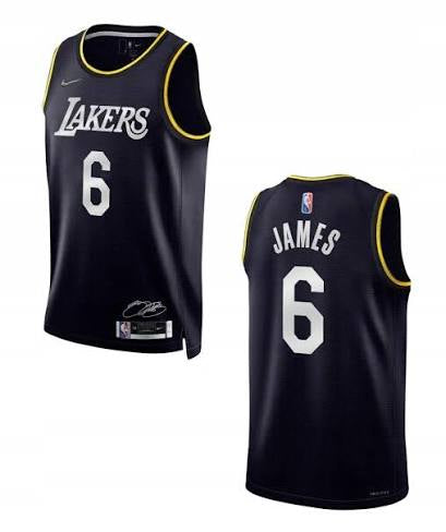 Nike LeBron James Los Angeles Lakers NBA MVP Swingman Jersey