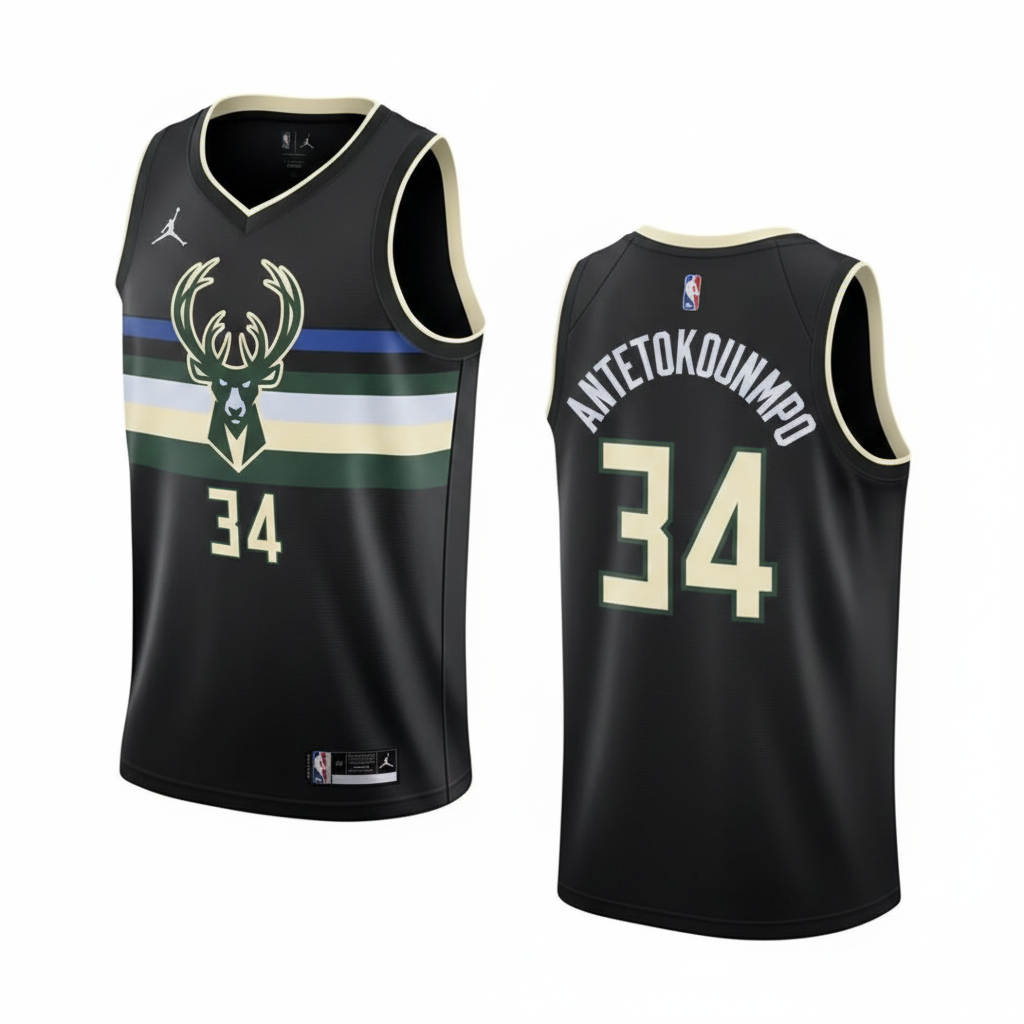 Air Jordan NBA Milwaukee Bucks Statement Edition Swingman Jersey 'Giannis Antetokounmpo 34'