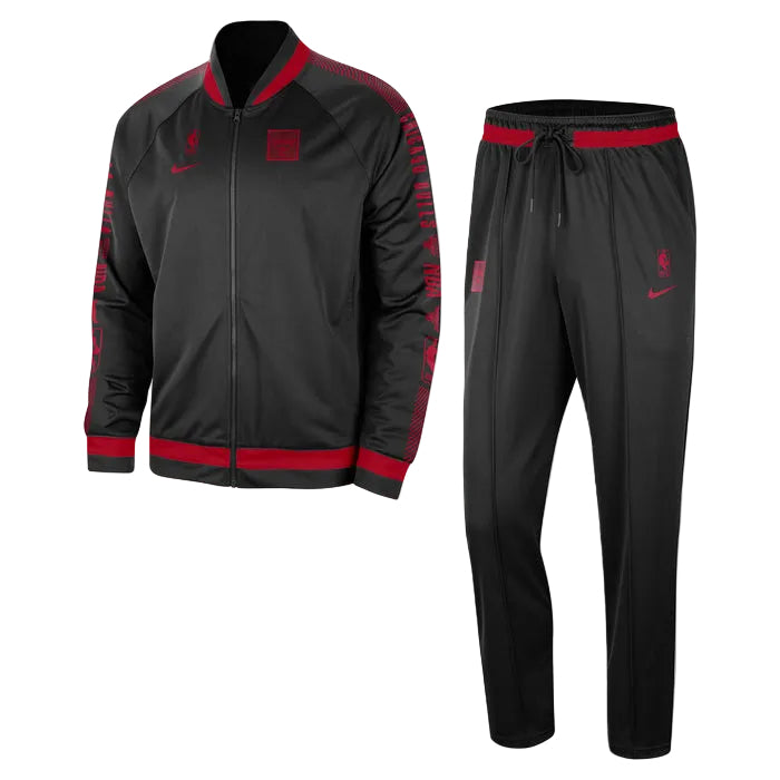 Nike Tracksuit 'Chicago Bulls Black'