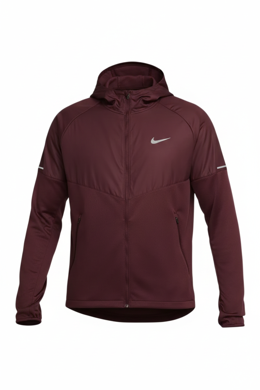 Nike THERMA-Fit Sphere Miler Windbreaker Jacket “Burgundy”