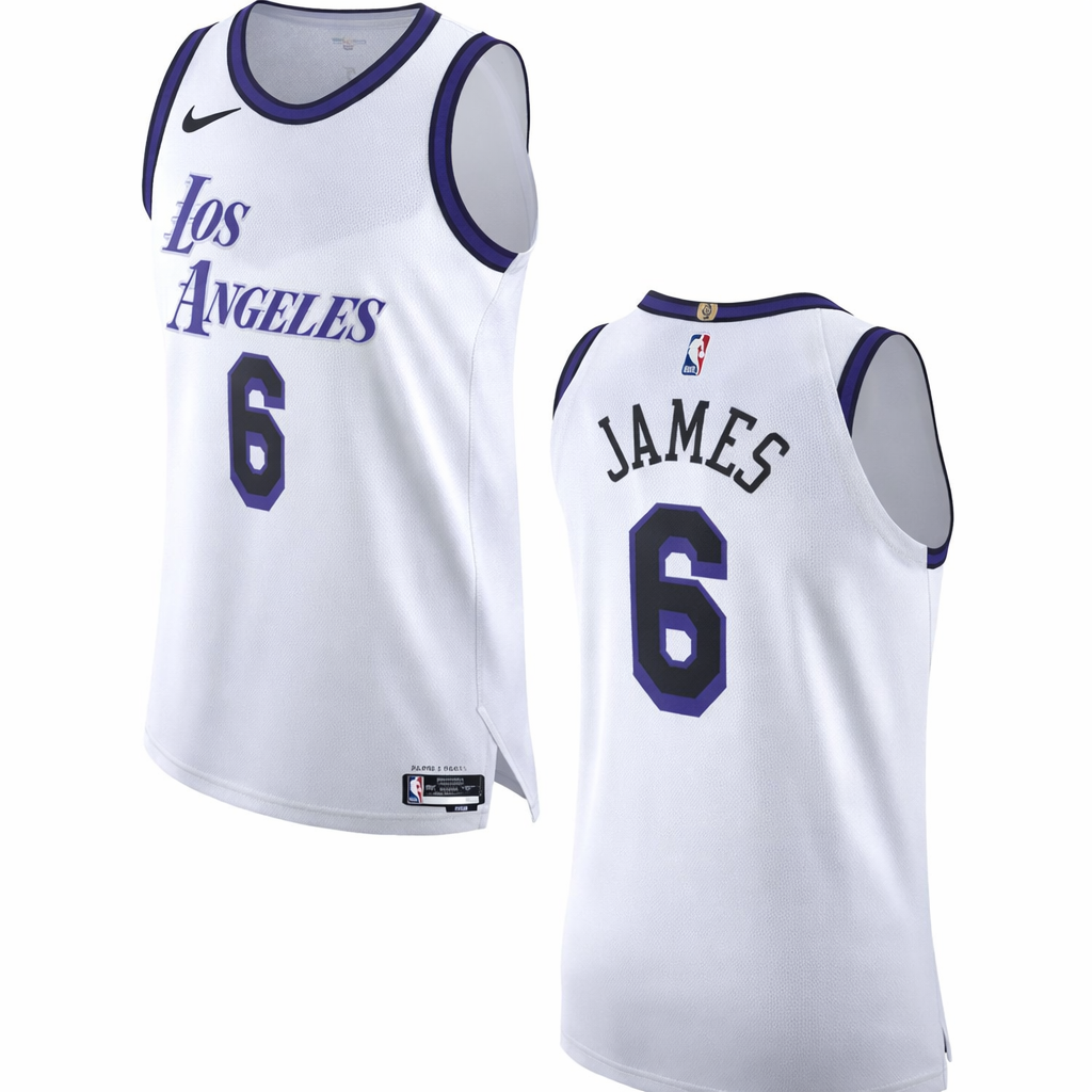 NikeDri-FIT ADV NBA Los Angeles Lakers Lebron James City Edition 2022/23 Autenthic Swingman Jersey