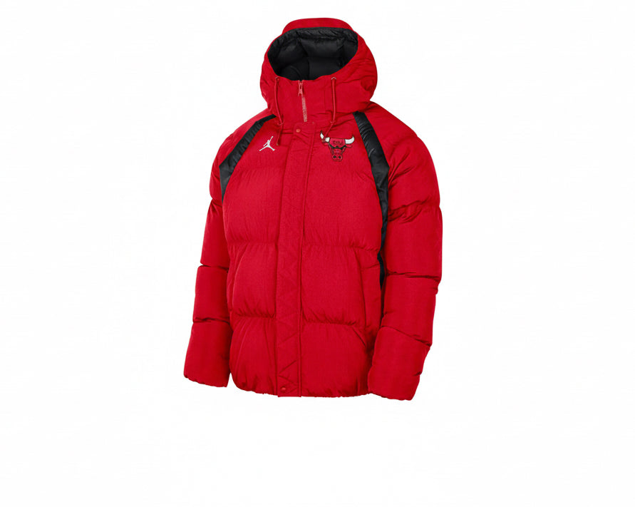 Jordan NBA Puffer Jacket “Chicago Bulls Red”