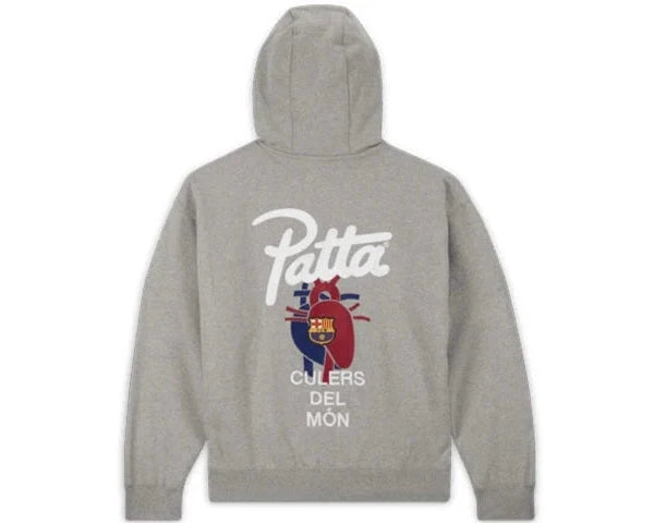 Nike x FC Barcelona x Patta Hoodie “Grey”