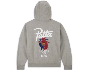 Nike x FC Barcelona x Patta Hoodie “Grey”