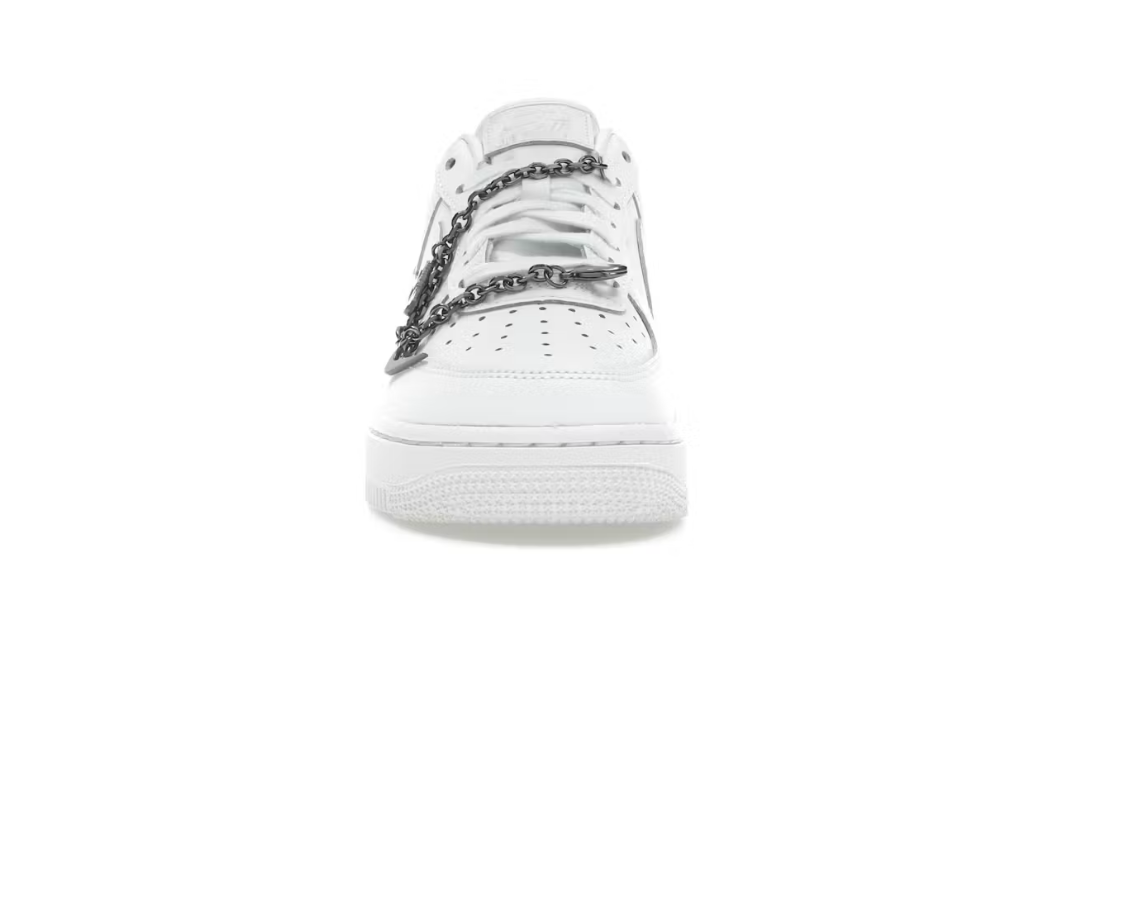 Nike Air Force 1 '07 Low 'Summit White/White/Metallic Silver/Summit White' (W)