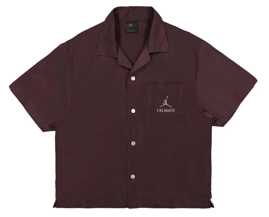 Jordan x A Ma Maniere Shirt “Brown”