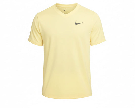 Nike Court Dri-Fit Victory Tennis T-Shirt “Soft Yellow”
