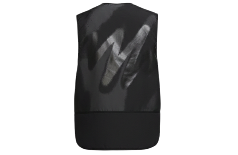 Nike AeroLayer Wild Run Reversible Running Vest Jacket “Black Grey”