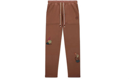 Jordan x Travis Scott Fleece Pant “Archeo Brown”