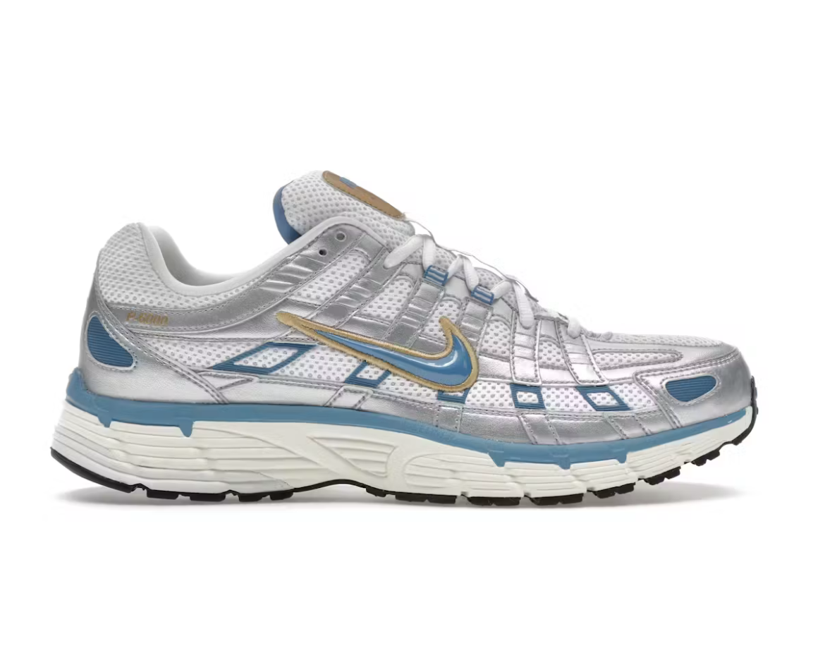 Nike P-6000 'Metallic Silver Aegean Storm'