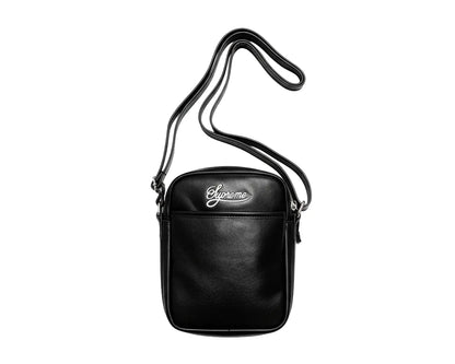 Nike x Supreme Leather Shoulder Bag “Black”