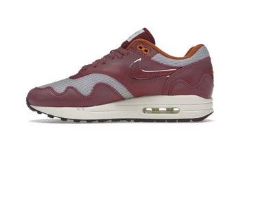 Nike x Patta Air Max 1 'Rush Maroon'