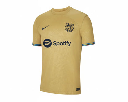 Nike x FC Barcelona Away Football Jersey 22/23 “Gold”