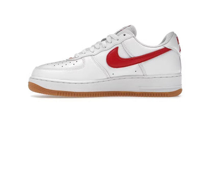 Nike Air Force 1 Low 'Color of the Month - White University Red'