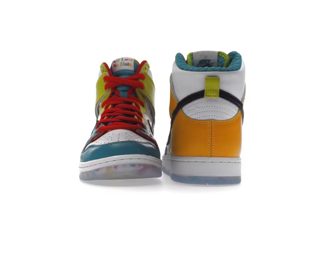 Nike Dunk High SB x Ftoskate 'All Love No Hate'