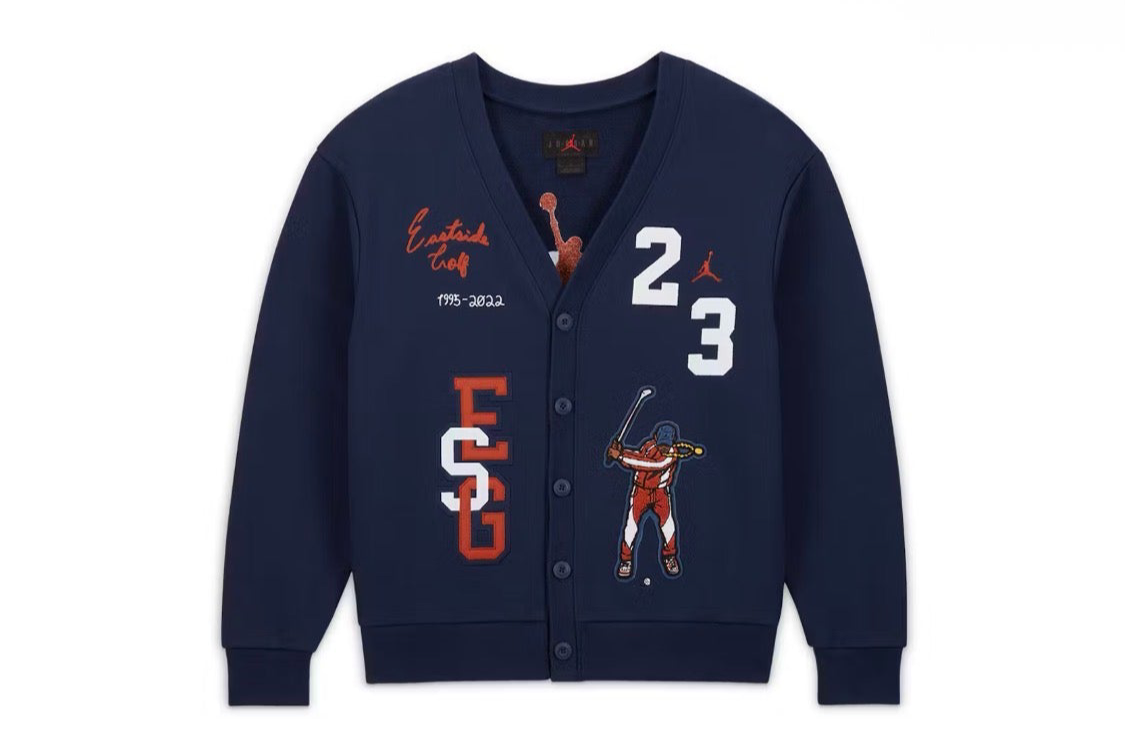 Jordan x Eastside Golf Cardigan “Blue”