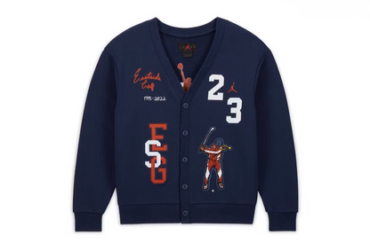 Jordan x Eastside Golf Cardigan “Blue”