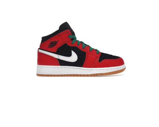 Air Jordan 1 Mid SE 'Christmas' (GS)