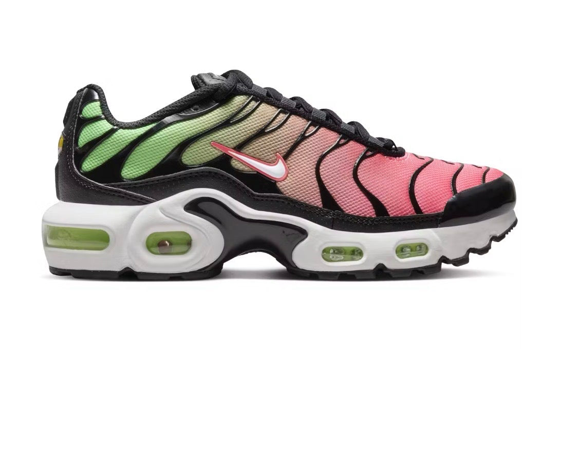Nike Air Max Plus GS 'Green Strike Flash Crimson'